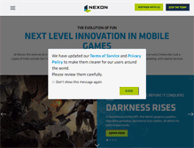 Tablet Screenshot of nexonm.com